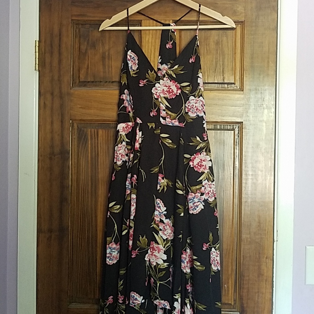 Spaghetti T-back dress